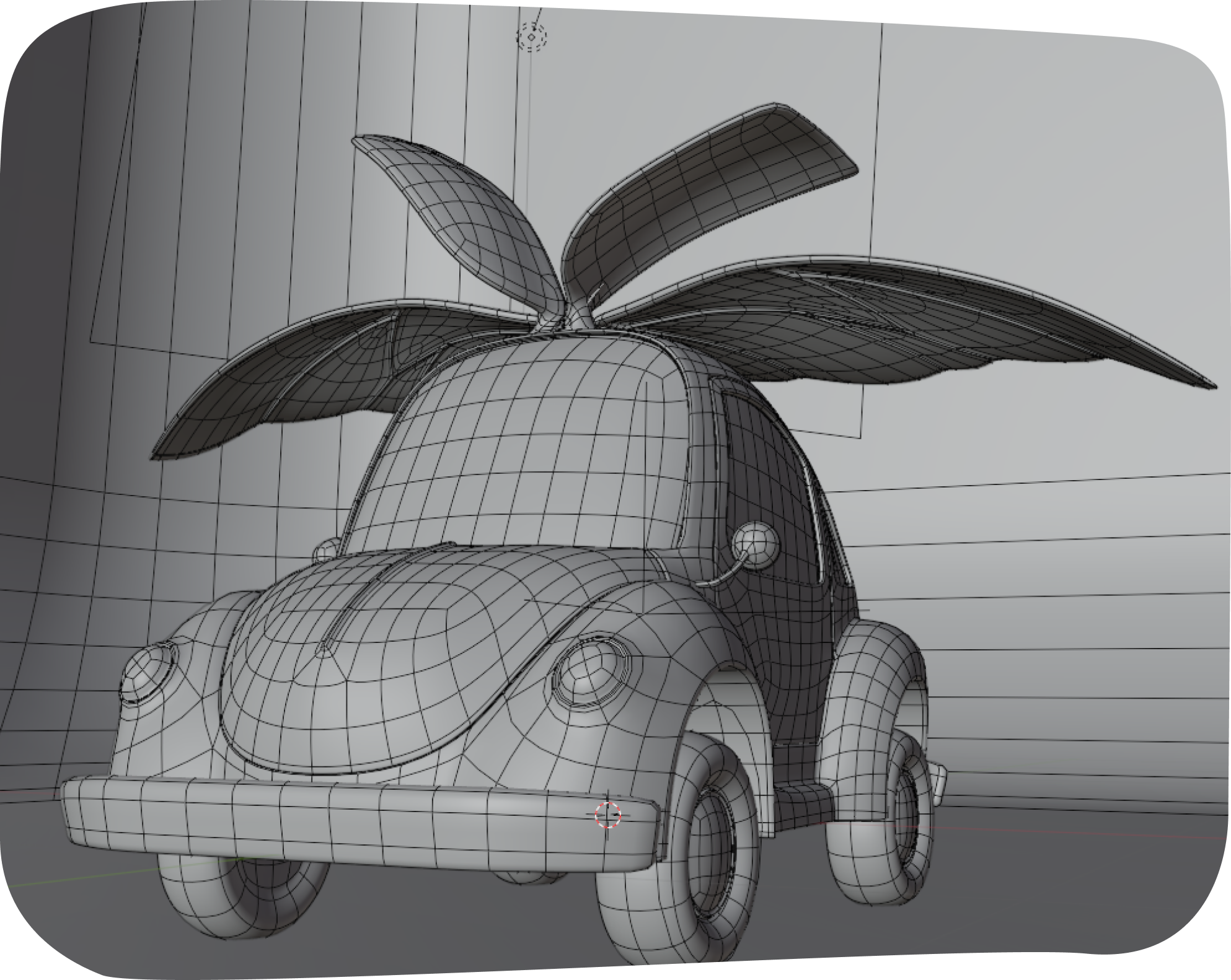 3D model auta Beetle