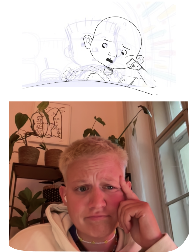 Snímek z procesu
